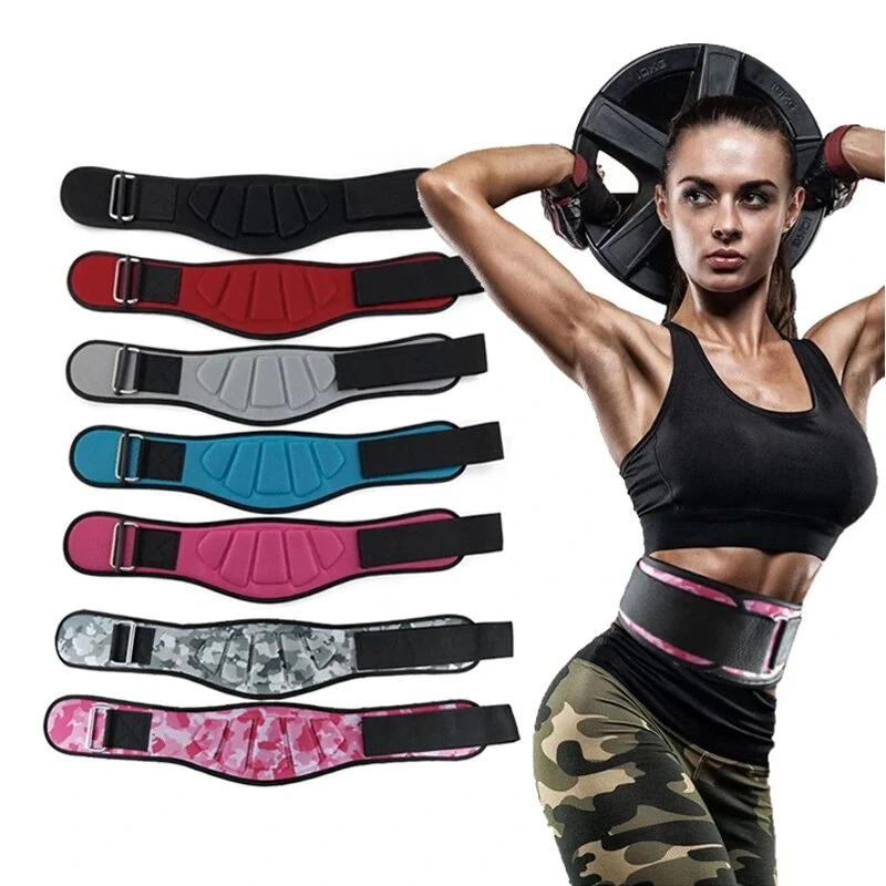 (image for) Lumbar Waist Support Yoga Belt Adjustable Comfortable Back Braces for Sport Training Workout